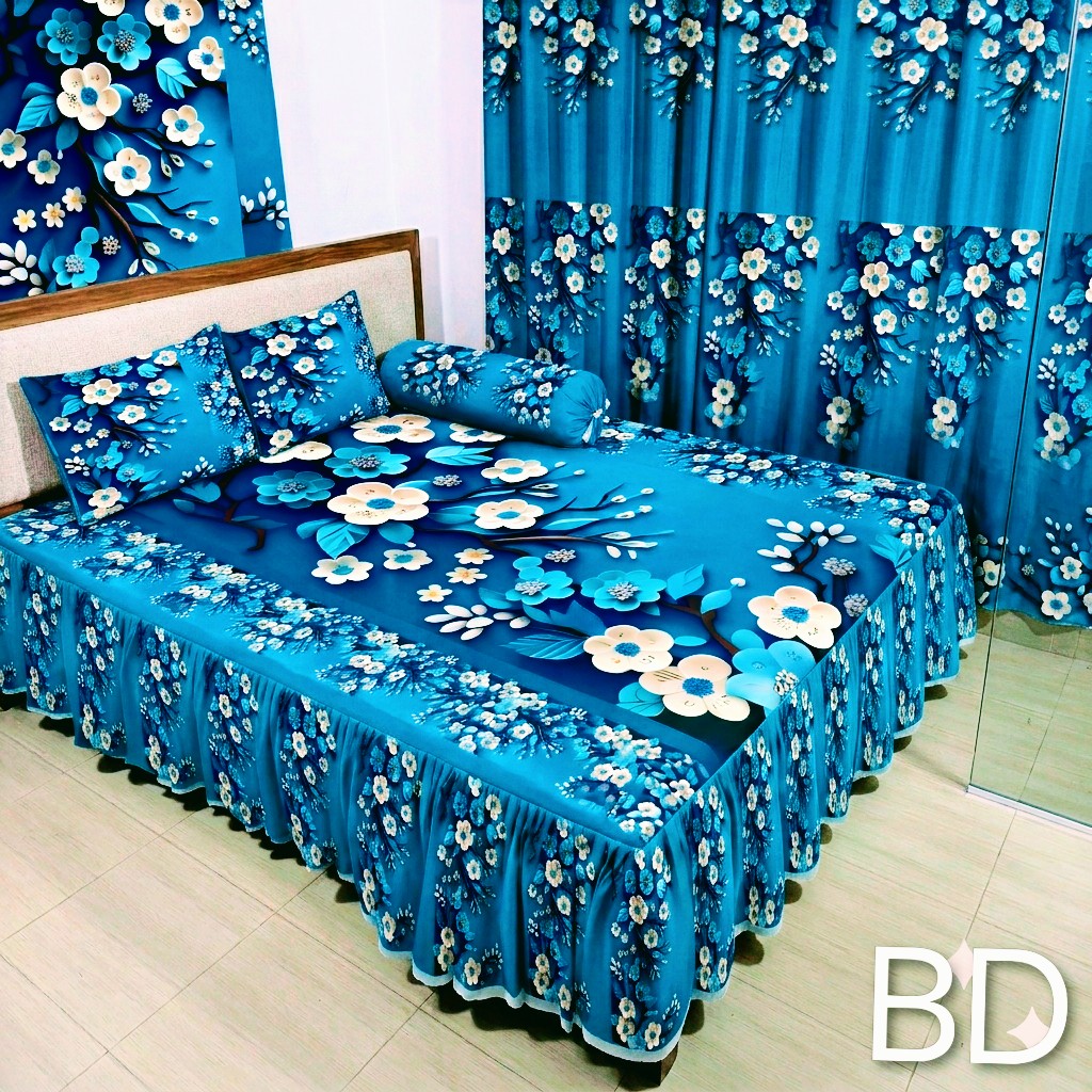 3D প্রিন্টের ওয়াটারপ্রুফ কুচি বেডশীট=102